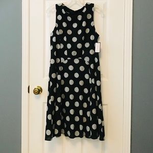 NINE WEST Polka Dot Dress